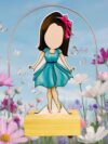 Cute Girl Caricature personalised With your face - Image 2