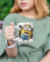 Minions 3D Printed mug, Cartoon mug, Cute coffee mug - Image 3