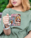 Cinderella princess Girl coffee mug - Image 3