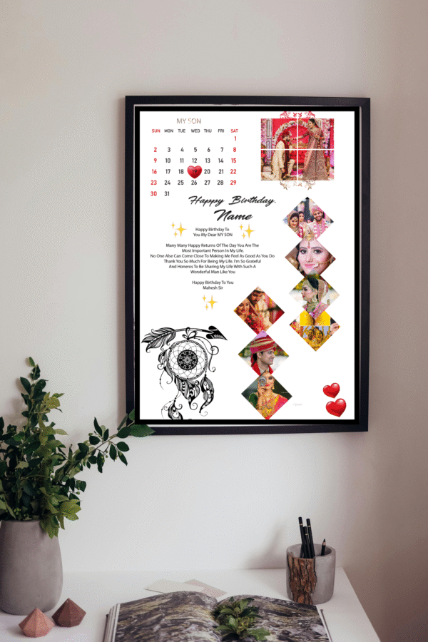 Personalised Cherishing Love Frame - Image 2