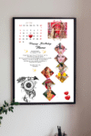 Personalised Cherishing Love Frame